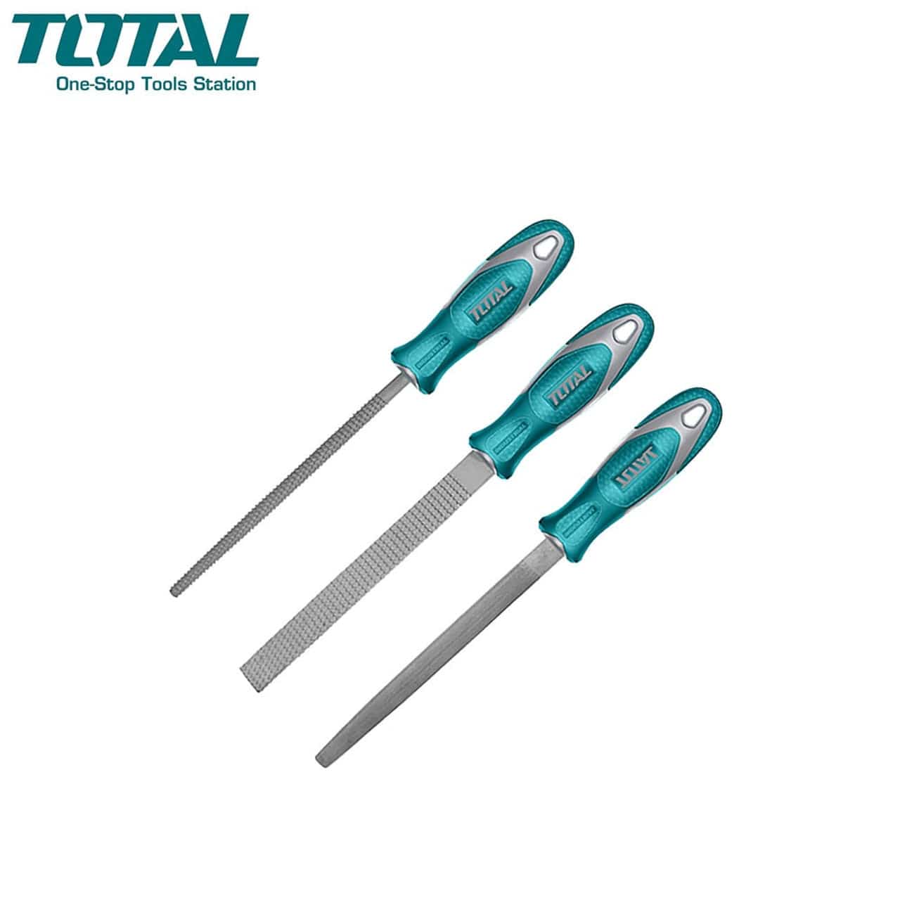 Total Chisels Files Planes & Punches Total 3 Pieces Wood File Set - THT918326