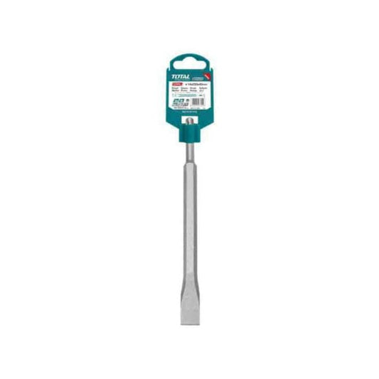 Total Chisels Files Planes & Punches Total SDS-Plus Flat Chisel 14 x 250mm - TAC15121411